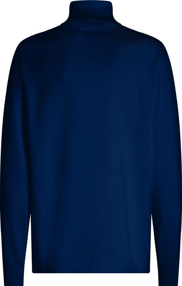 Tommy Hilfiger Rollkragenpullover GLOBAL STRIPE ZIP MOCK von Tommy Hilfiger