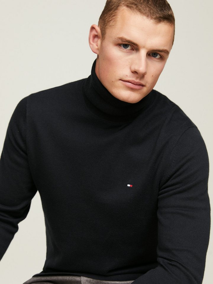 Tommy Hilfiger Rollkragenpullover PIMA ORG CTN CASHMERE ROLL NECK von Tommy Hilfiger