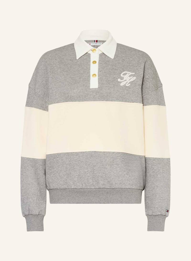 Tommy Hilfiger Rugbyshirt grau von Tommy Hilfiger