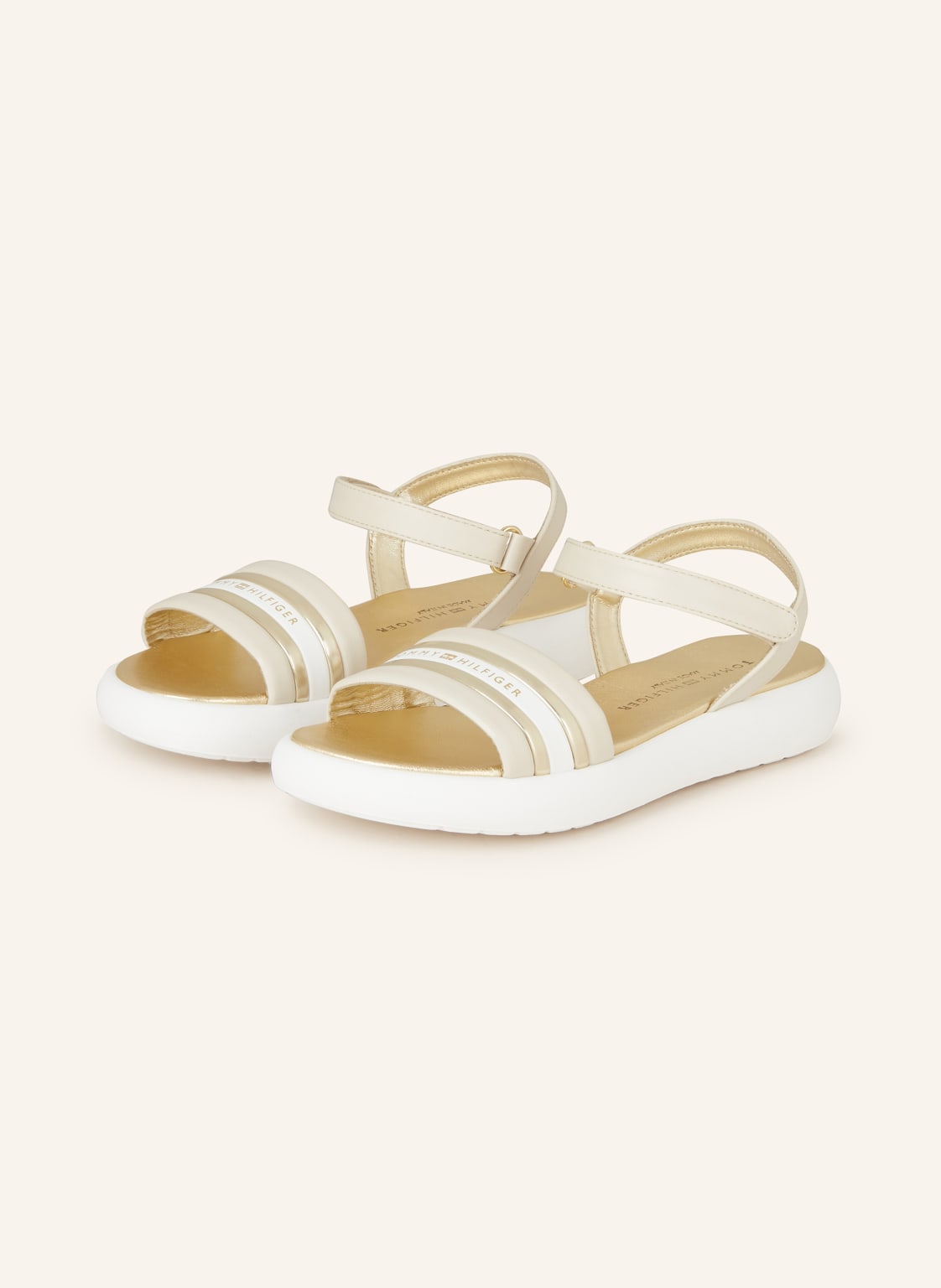 Tommy Hilfiger Sandalen gold von Tommy Hilfiger