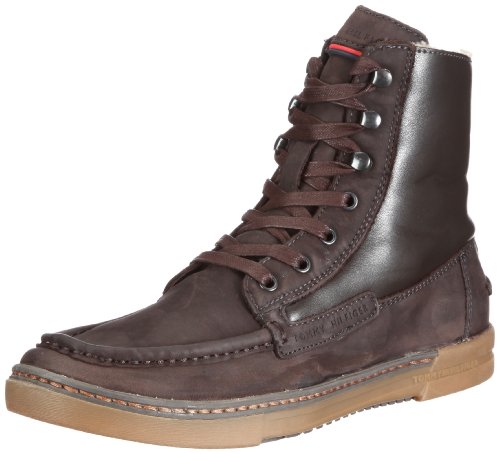 Tommy Hilfiger Sander 4 FM86813031, Herren Sneaker, Braun (Dark Brown 201), EU 41 von Tommy Hilfiger