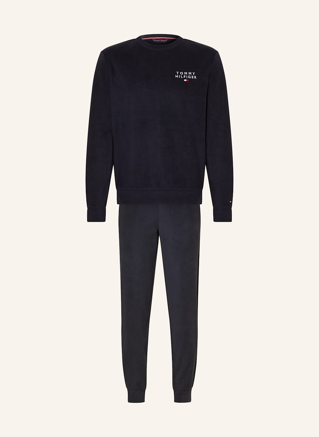 Tommy Hilfiger Schlafanzug Aus Fleece blau Tommy Hilfiger Schlafanzug Aus Fleece blau von Tommy Hilfiger
