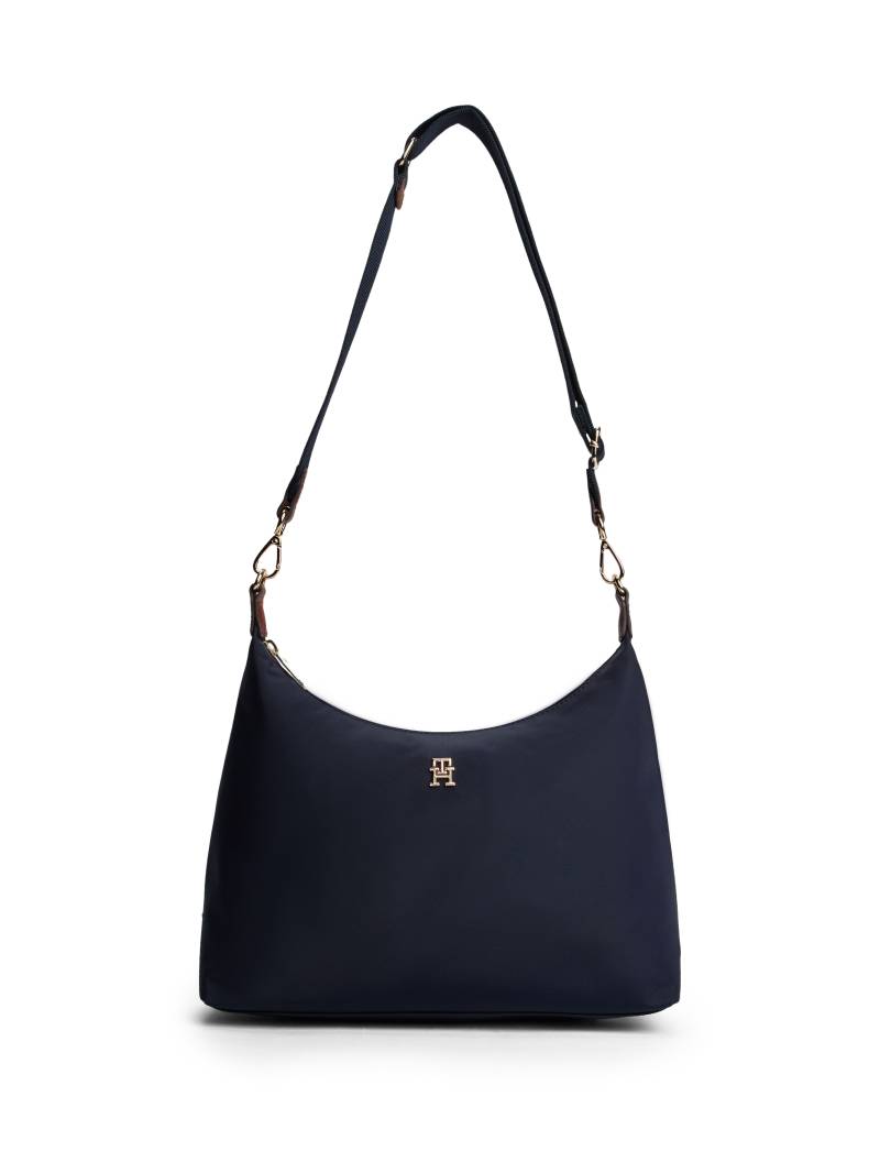 Tommy Hilfiger Schultertasche "POPETTE SHOULDER BAG", Damen Umhängetasche, Tragetasche mit TH-Schmuckelement Tommy Hilfiger Schultertasche "POPETTE SHOULDER BAG", Damen Umhängetasche, Tragetasche mit TH-Schmuckelement von Tommy Hilfiger