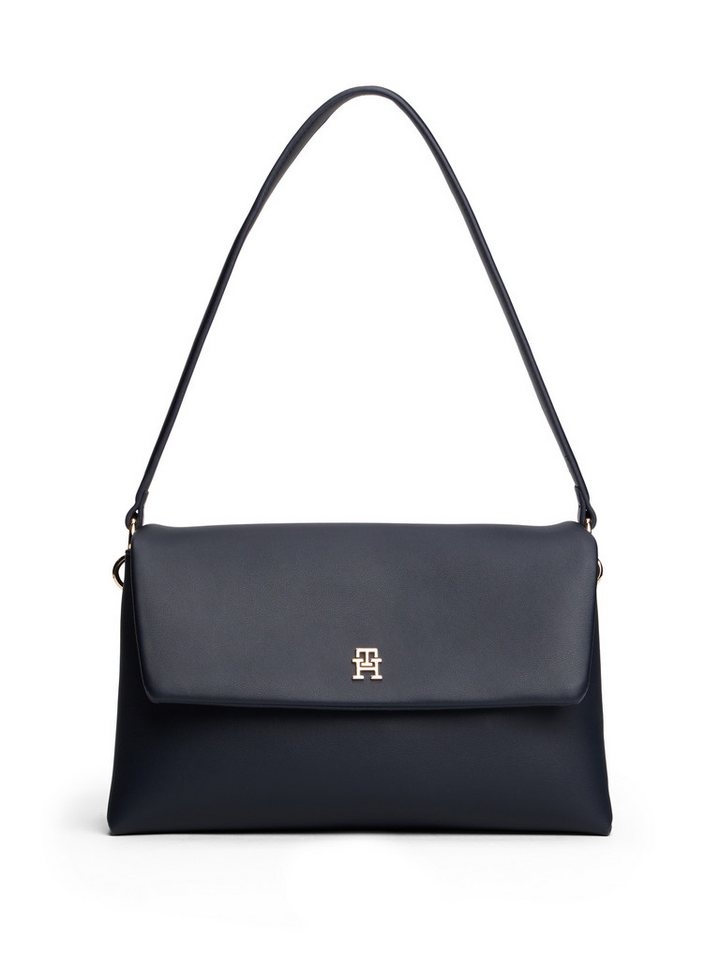 Tommy Hilfiger Schultertasche TH MODERN ESS SHOULDER BAG, Damen Minibag, Tragetasche mit goldfarbenen Details von Tommy Hilfiger