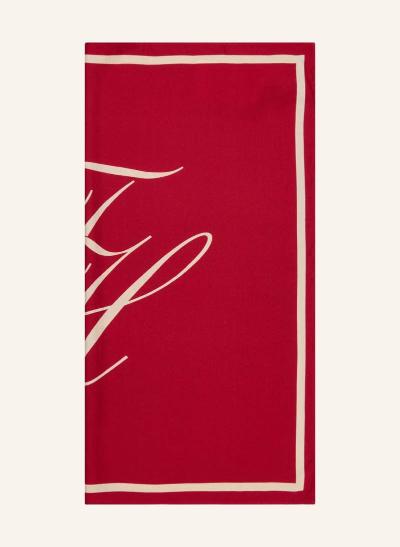 Tommy Hilfiger Seidentuch rot von Tommy Hilfiger