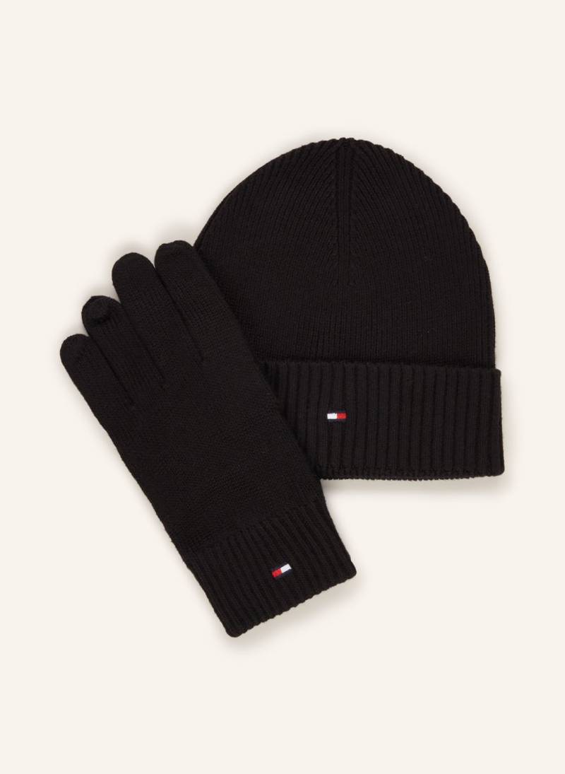 Tommy Hilfiger Set: Mütze Und Handschuhe Mit Geschenkbox schwarz Tommy Hilfiger Set: Mütze Und Handschuhe Mit Geschenkbox schwarz von Tommy Hilfiger