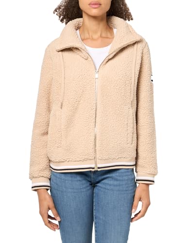 Tommy Hilfiger Sherpa-Bomber für Damen, Helles Beige, L Tommy Hilfiger Sherpa-Bomber für Damen, Helles Beige, L von Tommy Hilfiger