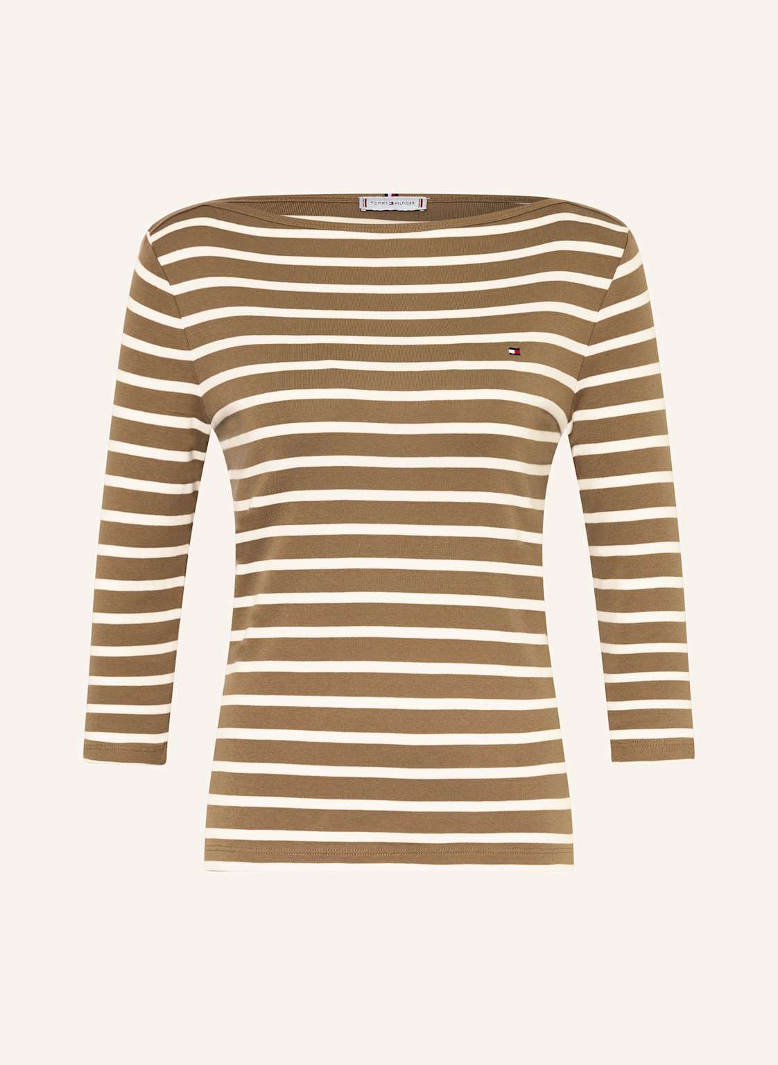 Tommy Hilfiger Shirt Mit 3/4-Arm beige von Tommy Hilfiger