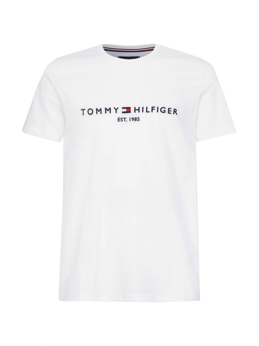 Tommy Hilfiger - Shirt mit Logoprint weiß - Gr. - XXL von Tommy Hilfiger