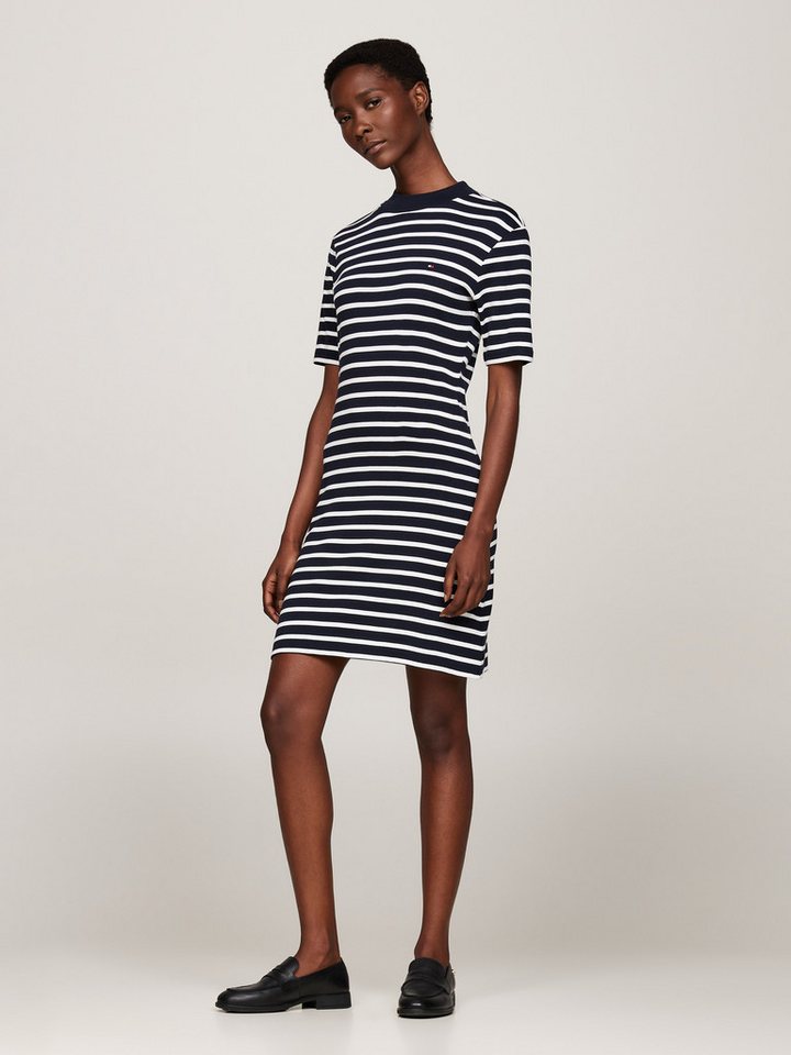 Tommy Hilfiger Shirtkleid SLIM CODY MOCK-NK DRESS mit Mock-neck von Tommy Hilfiger