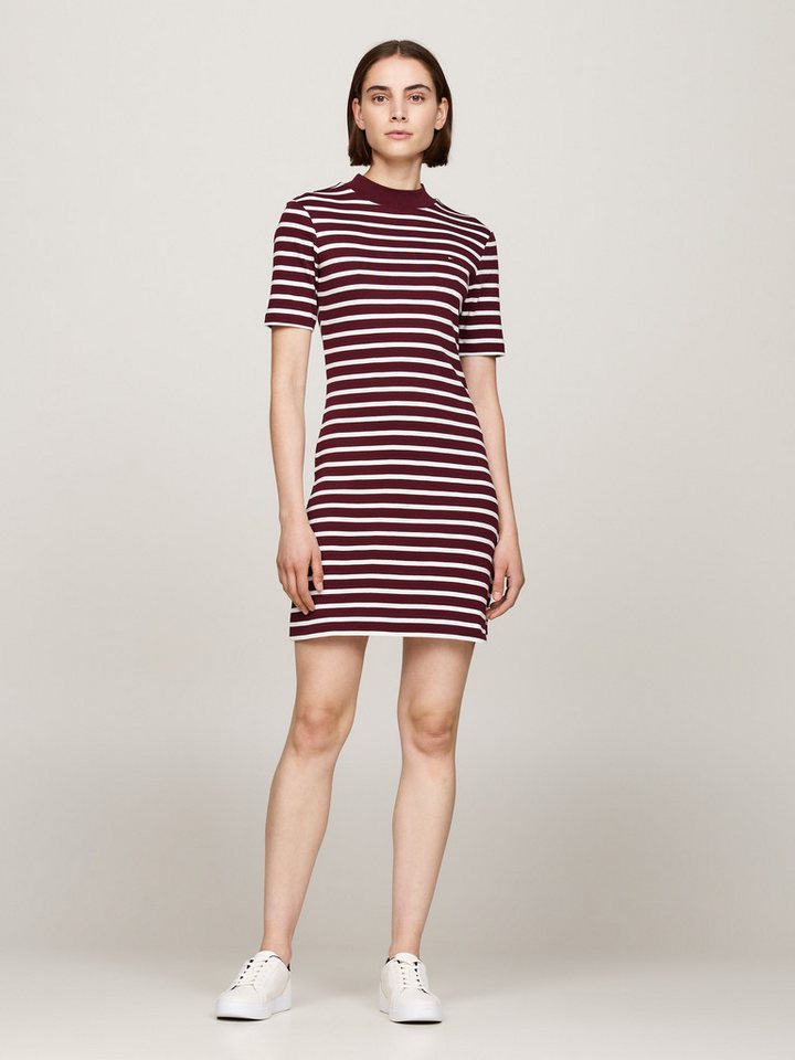 Tommy Hilfiger Shirtkleid SLIM CODY MOCK-NK DRESS mit Mock-neck von Tommy Hilfiger