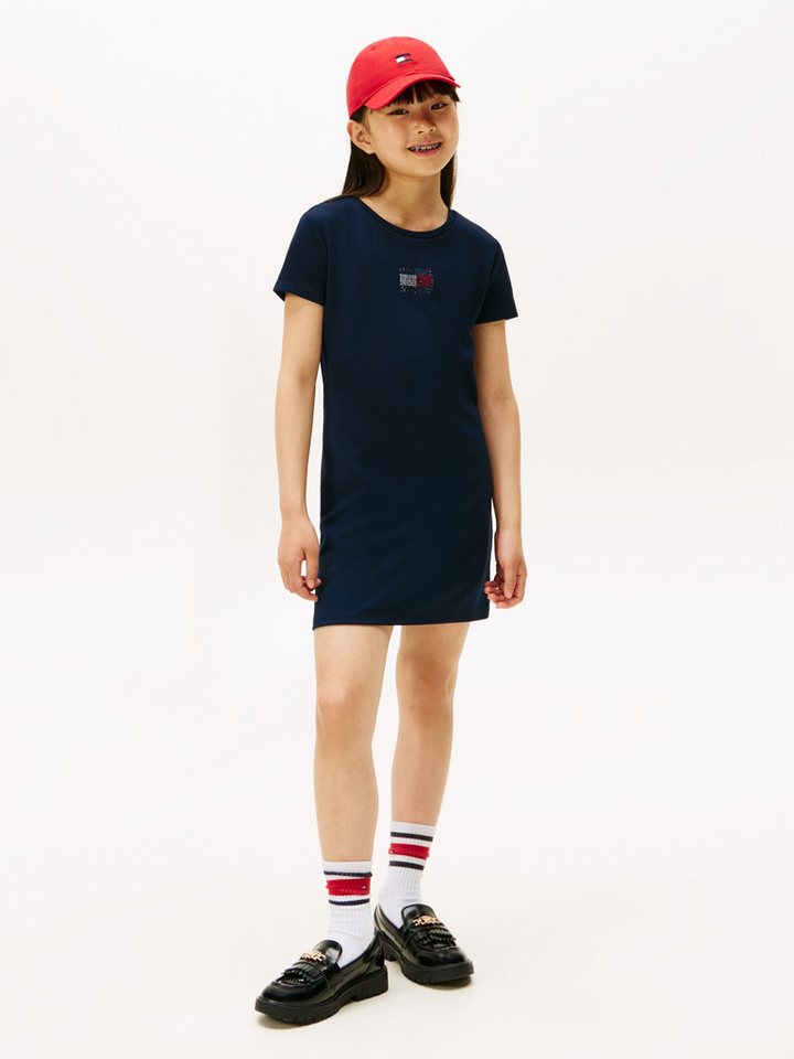 Tommy Hilfiger Shirtkleid STRAIGHT PUNTO DRESS S/S Kinder bis 16 Jahre von Tommy Hilfiger