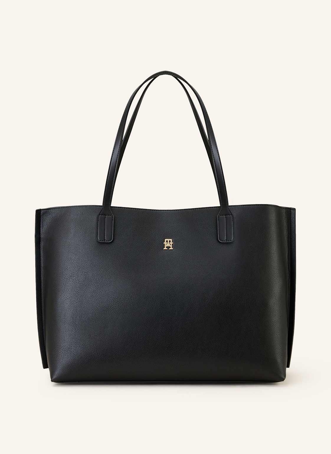 Tommy Hilfiger Shopper Distinct Mit Pouch schwarz von Tommy Hilfiger