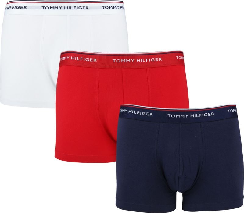 Tommy Hilfiger Shorts 3er-Pack Trunk Multi - Größe L von Tommy Hilfiger