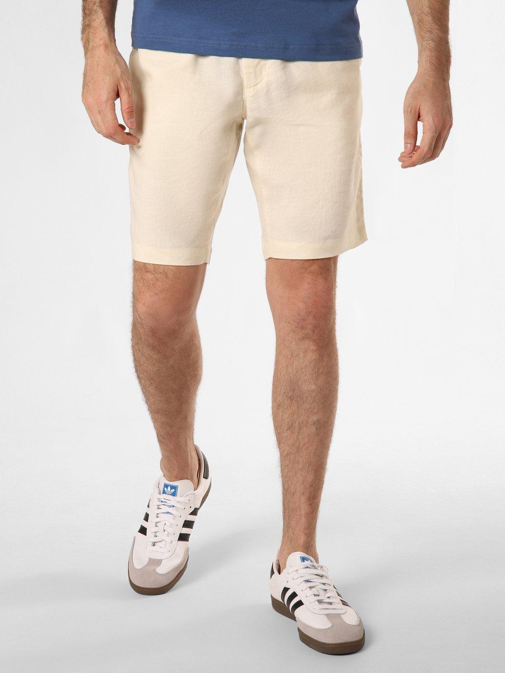 Tommy Hilfiger Shorts mit Leinen-Anteil Herren, ecru von Tommy Hilfiger