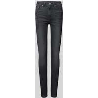 Tommy Hilfiger Skinny Fit Jeans mit 5-Pocket-Design in Mittelgrau Melange, Größe 31/32 von Tommy Hilfiger