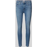Tommy Hilfiger Skinny Fit Jeans mit Label-Detail in Jeansblau, Größe 27/28 von Tommy Hilfiger