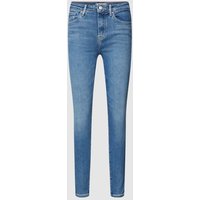 Tommy Hilfiger Skinny Fit Jeans mit Label-Details in Jeansblau, Größe 31/28 von Tommy Hilfiger