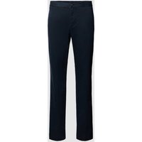 Tommy Hilfiger Tailored Slim Fit Chino mit Paspeltaschen Modell 'CHELSEA' in Dunkelblau, Größe 33/32 von Tommy Hilfiger Tailored