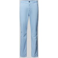 Tommy Hilfiger Tailored Slim Fit Chino mit Paspeltaschen Modell 'CHELSEA' in Hellblau, Größe 33/32 von Tommy Hilfiger Tailored