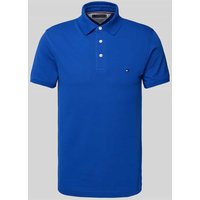 Tommy Hilfiger Slim Fit Poloshirt mit Logo-Stitching Modell '1985' in Royal, Größe M Tommy Hilfiger Slim Fit Poloshirt mit Logo-Stitching Modell '1985' in Royal, Größe M von Tommy Hilfiger