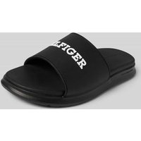 Tommy Hilfiger Slipper mit Label-Prägung in BLACK, Größe 44 Tommy Hilfiger Slipper mit Label-Prägung in BLACK, Größe 44 von Tommy Hilfiger