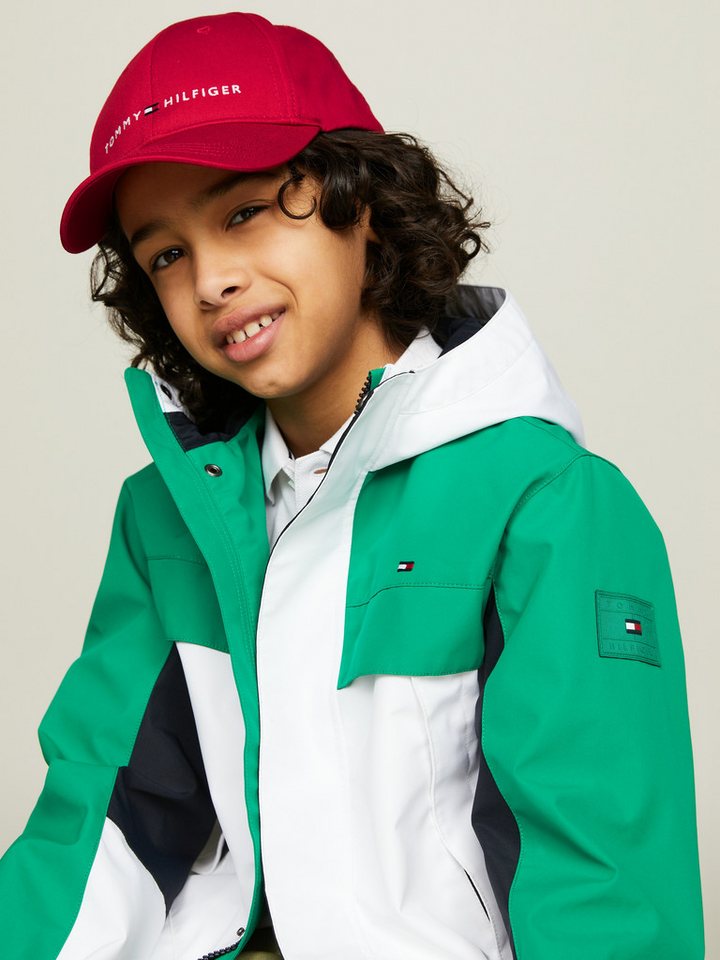 Tommy Hilfiger Snapback Cap Essential Cap Kinder Essential verstellbare Cap mit Branding von Tommy Hilfiger