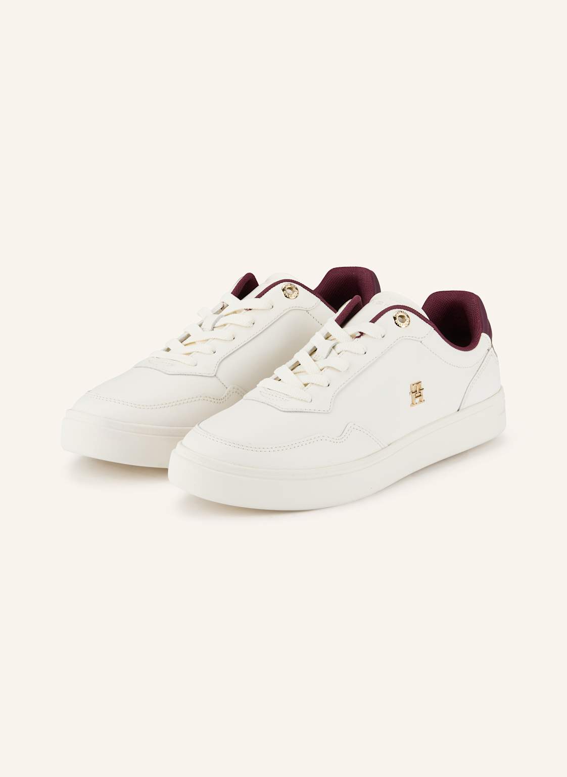 Tommy Hilfiger Sneaker Elevated Court weiss von Tommy Hilfiger