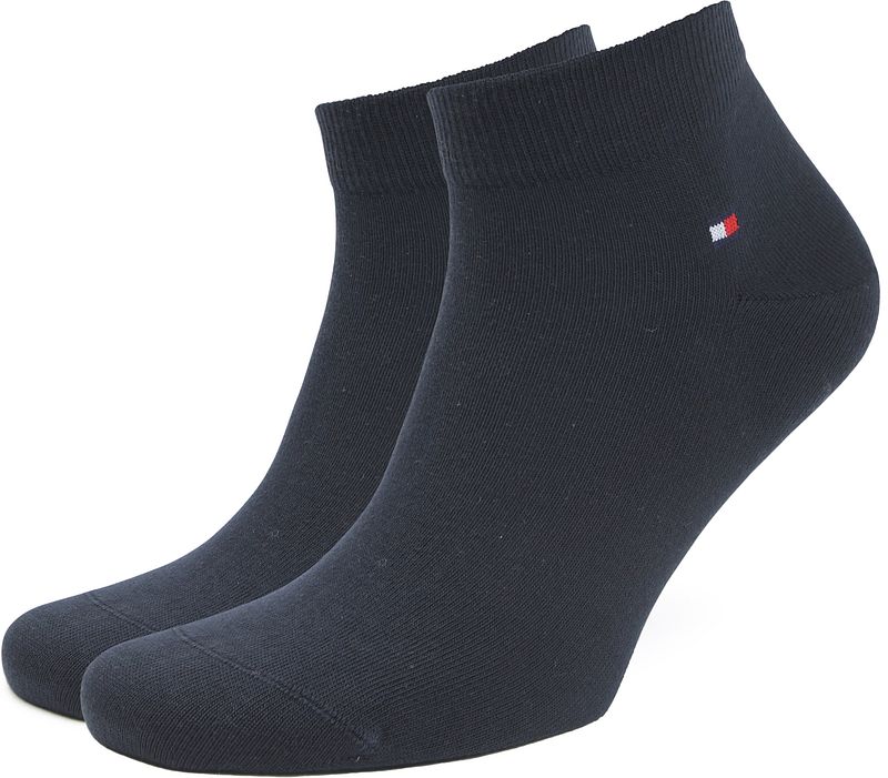 Tommy Hilfiger Sneaker Socken 2-Pack Navy - Größe 39-42 von Tommy Hilfiger