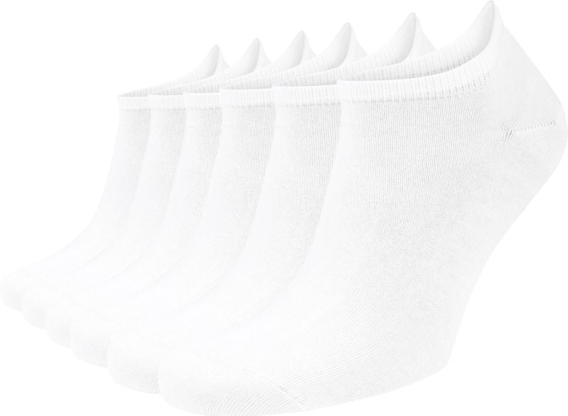 Tommy Hilfiger Sneaker Socken 6-Pack Weiß - Größe 43-46 von Tommy Hilfiger