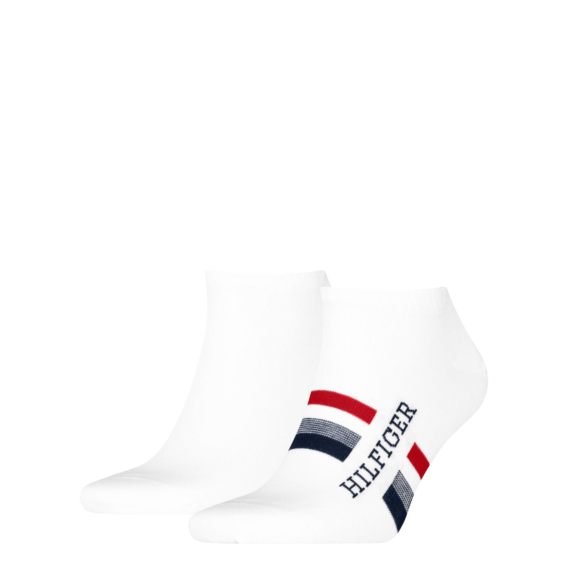 Tommy Hilfiger Sneakersocken "TH MEN SNEAKER 2P HILFIGER TAB" 2 Paar, Atmungsaktiv, Markenlogo von Tommy Hilfiger