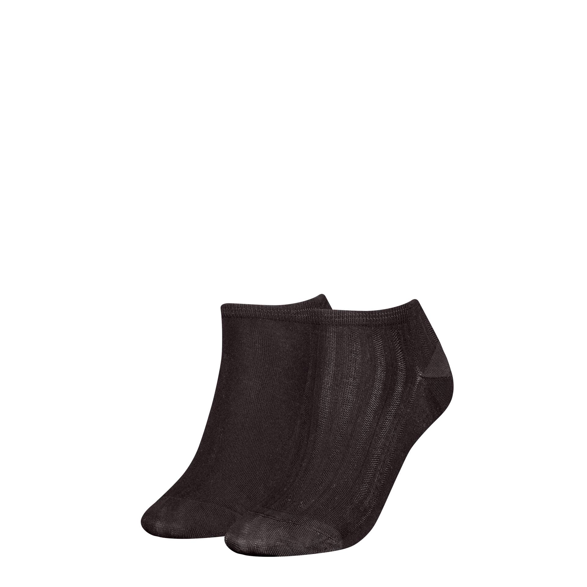 Tommy Hilfiger Sneakersocken "TH WOMEN SNEAKER 2P SHINE", (2er-Pack), mit feuchtigkeitsableitender Technologie von Tommy Hilfiger