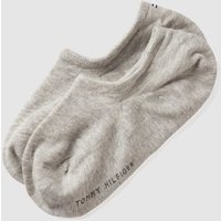 Tommy Hilfiger Sneakersocken in 2er-Pack in Mittelgrau Melange, Größe 35-38 Tommy Hilfiger Sneakersocken in 2er-Pack in Mittelgrau Melange, Größe 35-38 von Tommy Hilfiger