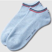 Tommy Hilfiger Sneakersocken mit Kontraststreifen im 2er-Pack in Jeansblau, Größe 43/46 Tommy Hilfiger Sneakersocken mit Kontraststreifen im 2er-Pack in Jeansblau, Größe 43/46 von Tommy Hilfiger