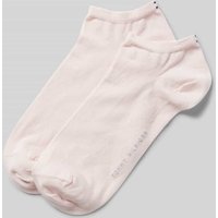 Tommy Hilfiger Sneakersocken mit Label-Schriftzug im 2er-Pack in Rosa, Größe 39-42 Tommy Hilfiger Sneakersocken mit Label-Schriftzug im 2er-Pack in Rosa, Größe 39-42 von Tommy Hilfiger