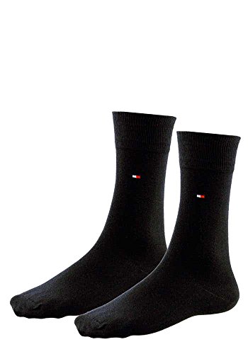 Tommy Hilfiger Socken 2er-Pack antracite melange 47/49 von Tommy Hilfiger