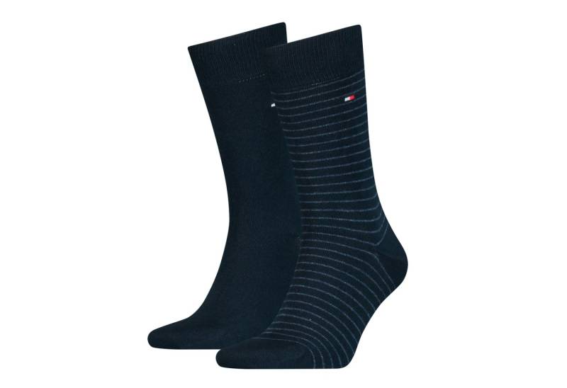 Tommy Hilfiger Socken TH MEN SMALL STRIPE SOCK 2P (2-Paar) Tommy Hilfiger-Branding von Tommy Hilfiger