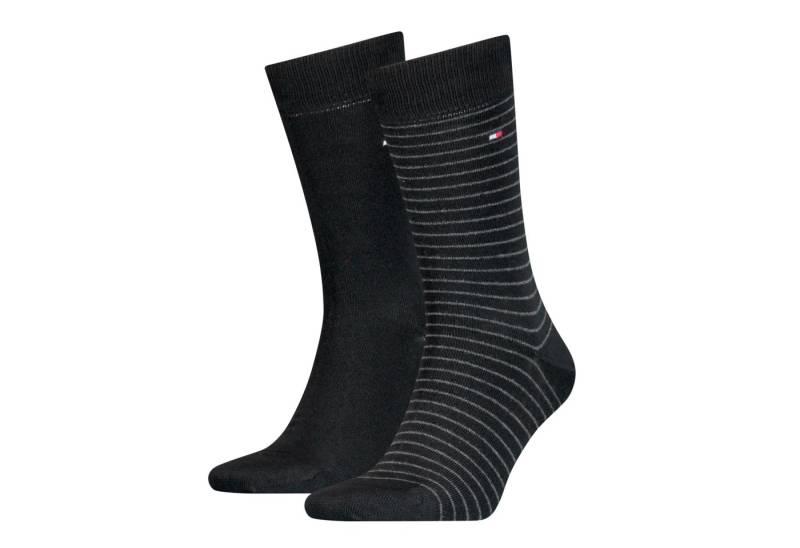 Tommy Hilfiger Socken TH MEN SMALL STRIPE SOCK 2P (2-Paar) Tommy Hilfiger-Branding von Tommy Hilfiger