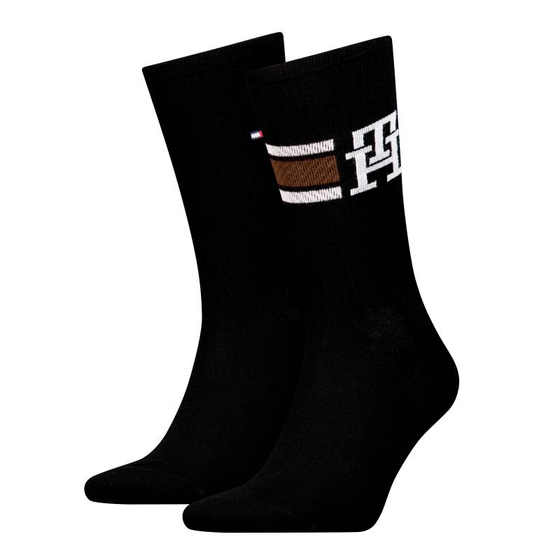 Tommy Hilfiger Socken "TH MEN SOCK 2P MONOGRAM SPORT" 2er Pack von Tommy Hilfiger