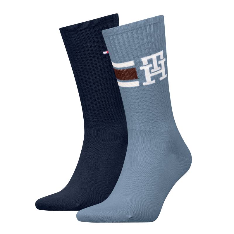 Tommy Hilfiger Socken "TH MEN SOCK 2P MONOGRAM SPORT" 2er Pack von Tommy Hilfiger