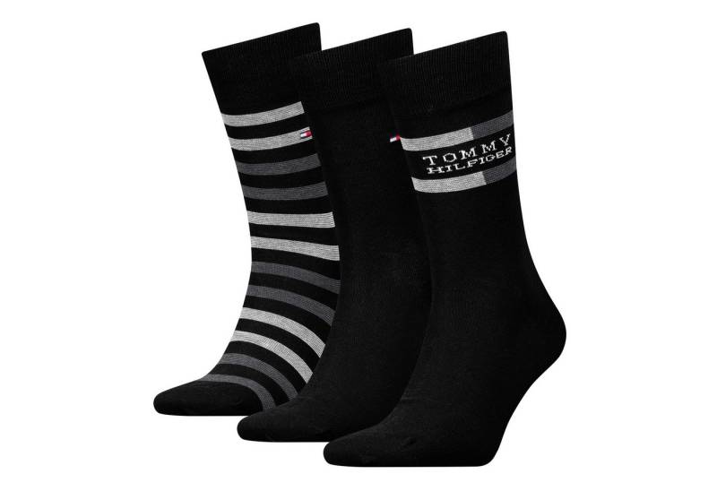 Tommy Hilfiger Socken TH MEN SOCK 3P GIFTBOX TOMMY STRIPE (3 Paar) von Tommy Hilfiger