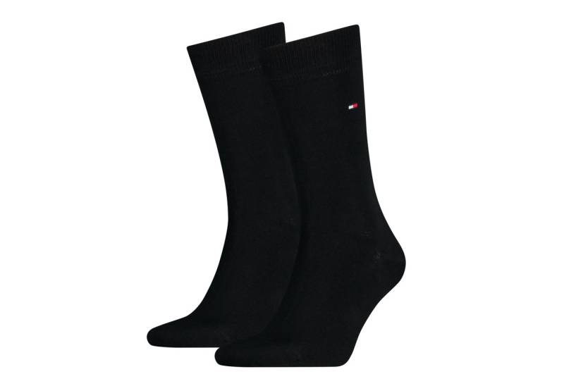 Tommy Hilfiger Socken TH MEN SOCK CLASSIC 2P (2 Paar) Mit eingestricktem Flag-Logo von Tommy Hilfiger