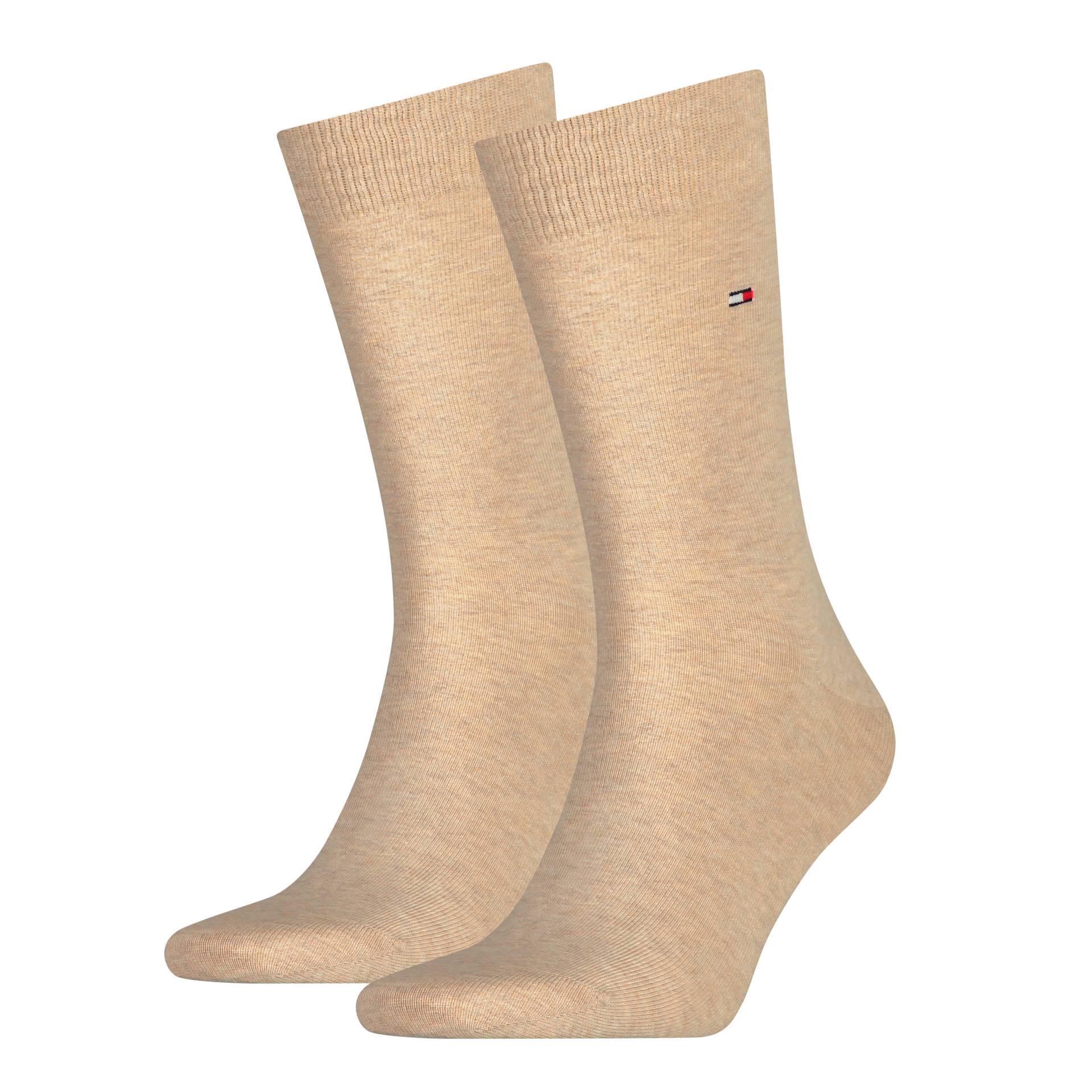 Tommy Hilfiger Socken "TH MEN SOCK CLASSIC 2P" 2 Paar, Mit eingestricktem Flag-Logo von Tommy Hilfiger