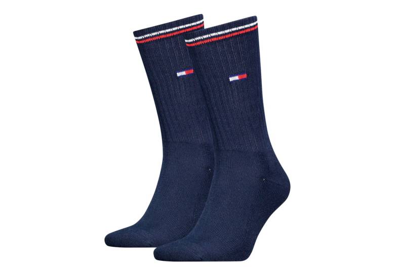 Tommy Hilfiger Socken TH UNI TJ SOCK 2P ICONIC (2 Paar) Verstärkte Ferse und Spitze für zusätzliche Strapazierfähigkeit von Tommy Hilfiger