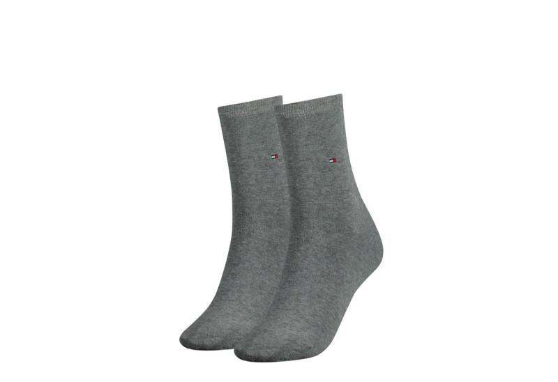 Tommy Hilfiger Socken TH WOMEN SOCK CASUAL 2P (2-Paar, 2 Paar) mit flacher Zehennaht von Tommy Hilfiger