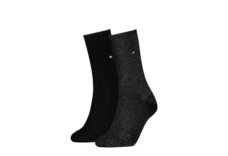 Tommy Hilfiger Socken TH WOMEN SOCK CASUAL 2P (2-Paar, 2 Paar) mit flacher Zehennaht von Tommy Hilfiger