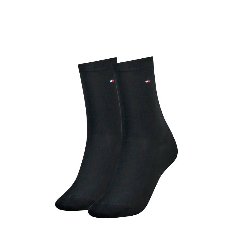 Tommy Hilfiger Socken "TH WOMEN SOCK CASUAL 2P" 2 Paar, 2 Paar tlg. mit flacher Zehennaht von Tommy Hilfiger