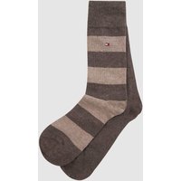 Tommy Hilfiger Socken im 2er-Pack in Taupe, Größe 43/46 von Tommy Hilfiger