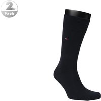 Tommy Hilfiger Herren Socken blau Baumwolle unifarben von Tommy Hilfiger