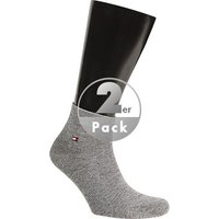 Tommy Hilfiger Herren Socken grau Baumwolle unifarben von Tommy Hilfiger